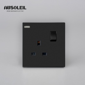 A10022 13A 1gang switch +socket single pole
