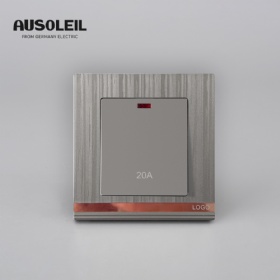 A30052 1 gang 20 A switch w/neon