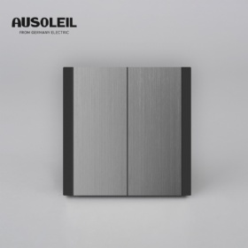 C30-002 2 gang 1 way switch