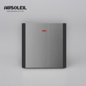 C30-008 1 gang switch with indicator (fluorescence)